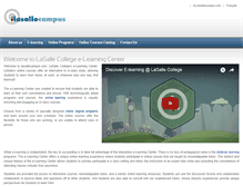 Tablet Screenshot of ilasallecampus.com
